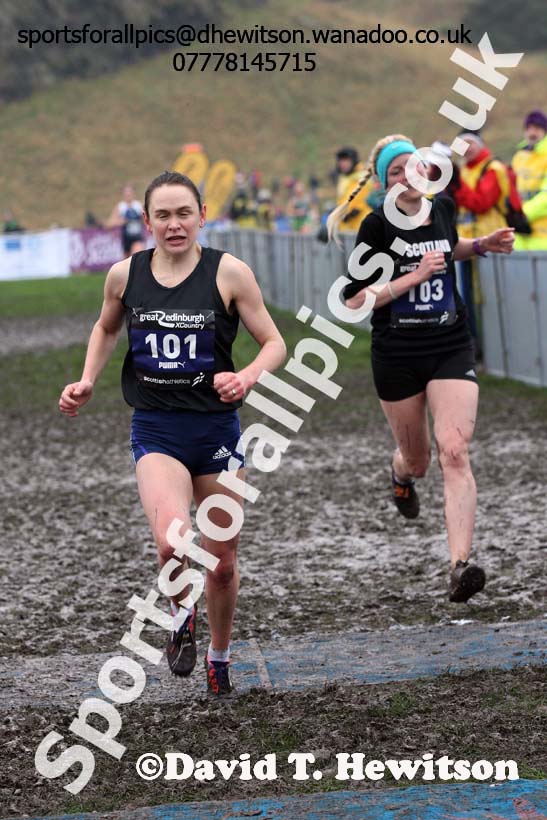 Celtic Nations senior and junior womens Great Edinburgh Cross Country. Photo: David T. Hewitson/Sports for All Pics